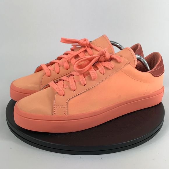Adidas Other - Adidas CourtVantage Adicolor Orange Reflective Shoes S80257 Men’s Size 9.5